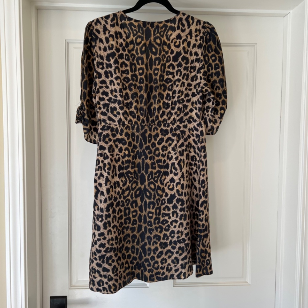 All Saints Leopard Dress, Size M - Picture 4 of 6